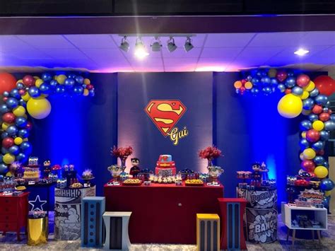 20+ Best Superman Birthday Party Ideas of 2021