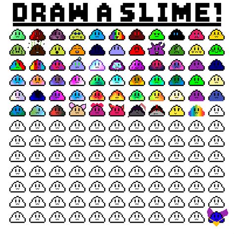 Pixilart - Cute Slime by Merecat