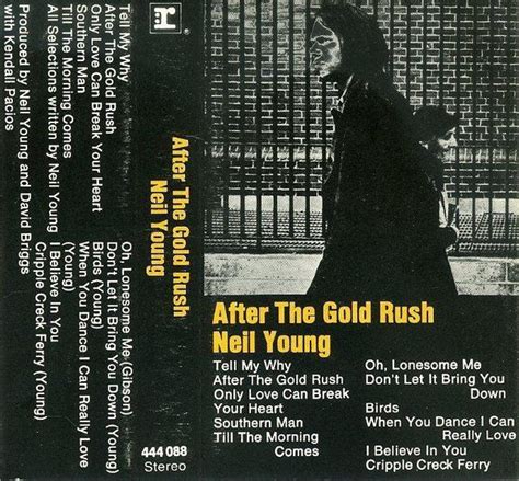 Neil Young - After The Gold Rush (1971, Cassette) | Discogs