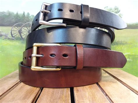 Concealed Carry Leather Gun Belt - Cellar Leather