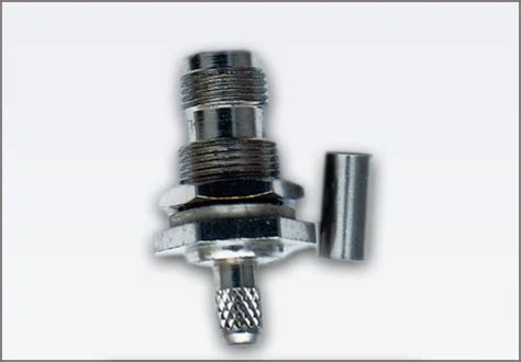 TNC Female Straight Crimp Connector at Rs 45/piece | Jamnagar | ID: 6718624362