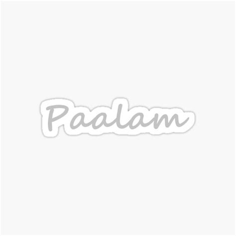 "" Paalam " in Tagalog means " Goodbye " in English" Sticker for Sale ...