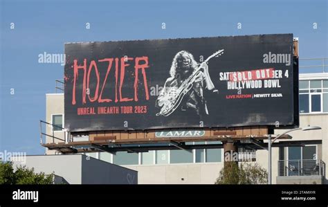 Los Angeles, California, USA 1st December 2023 Musician/Singer Hozier ...