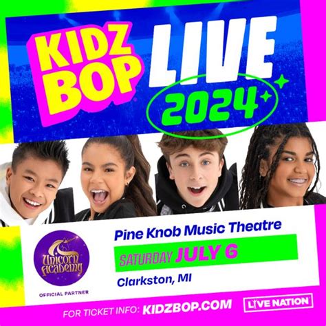 Kidz Bop And Live Nation Announce All-New Tour With A Performance At ...