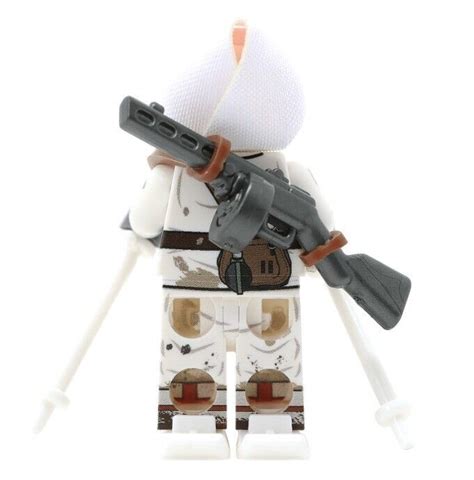 Winter War Finnish Ski Trooper Minifigure NEW United Bricks – Nashvegas Bricks