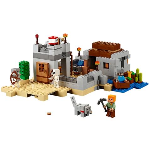 LEGO Minecraft The Desert Outpost 21121 - Walmart.com - Walmart.com