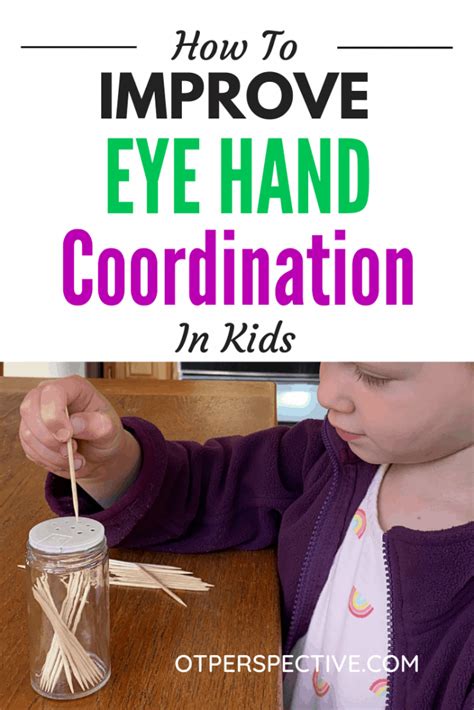 How To Improve Eye Hand Coordination in Kids - OT Perspective