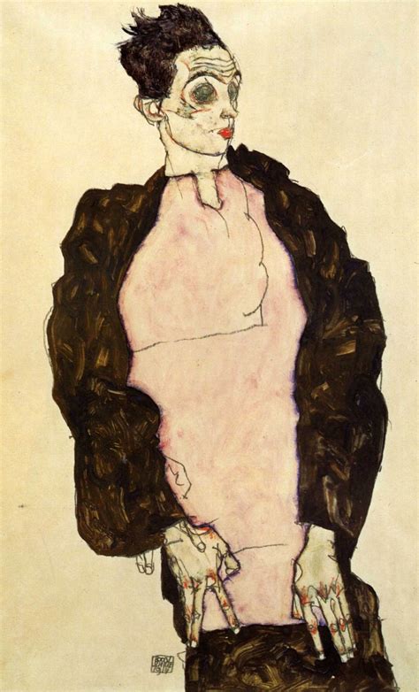 Look Here: Two Self-Portraits from 1914, by Egon Schiele – Ragged Claws ...