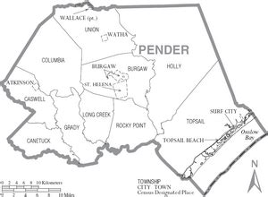 Pender County, North Carolina Facts for Kids