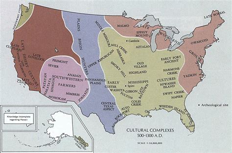 1700 Map Of The United States - Printable Map