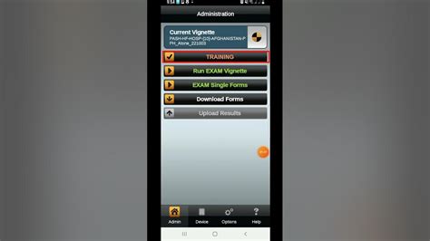 Video 2 (DARI): Description of the Menu Options of the Application ...