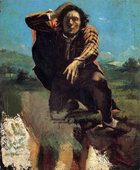 Gustave Courbet The Desperate Man Painting | Best Paintings For Sale