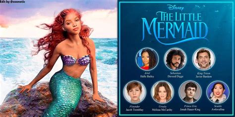 'The Little Mermaid Live-Action' Cast | Who Is Playing The Lead Roles? - DotComStories