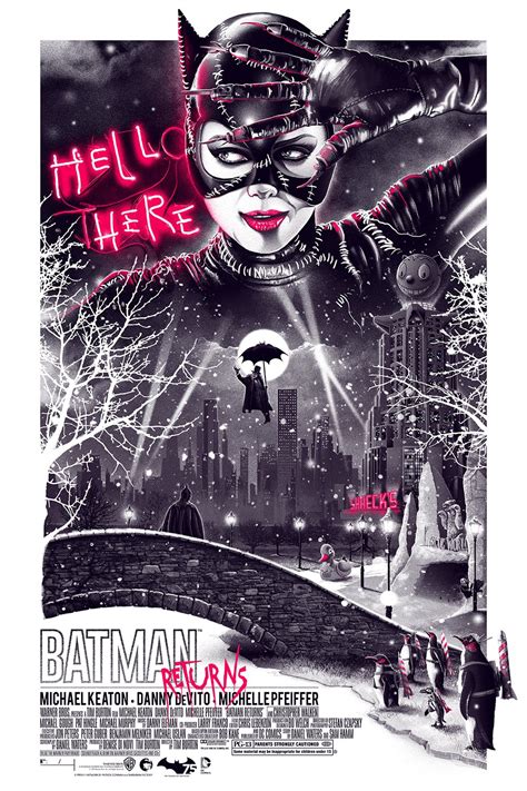 Batman Returns Posters by Patrick Connan – Brian.Carnell.Com