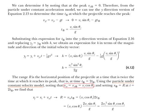 homework and exercises - Why is the constant velocity model used in a projectile motion ...