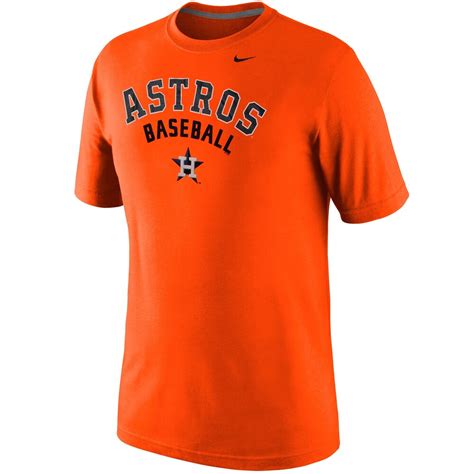 Men's Houston Astros Nike Orange Home Practice T-Shirt | MLBShop.com