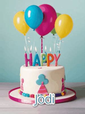 Happy Birthday Jodi GIF 42