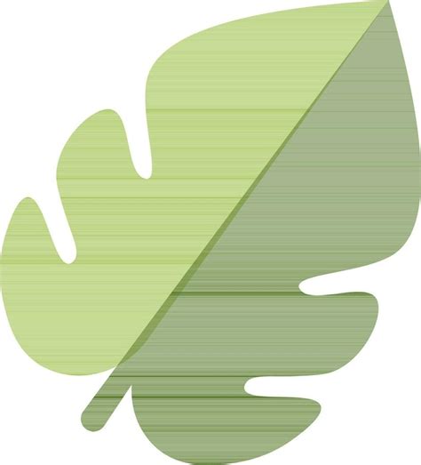 Green Leaf icon or symbol in flat style. 24369288 Vector Art at Vecteezy