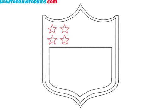 How To Draw The NFL Logo Easy Drawing Tutorial For Kids | vlr.eng.br