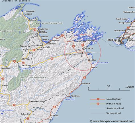 Where is Blenheim? Map - New Zealand Maps