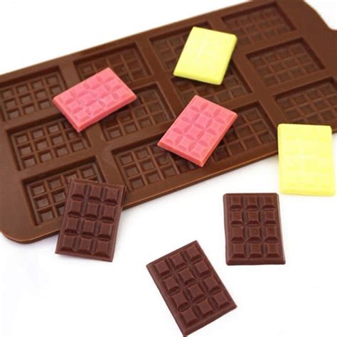 Winzwon Cetakan Coklat Es Batu Ice Cube Tray Mold Model Chocolate Bar - HP8164 - Chocolate ...