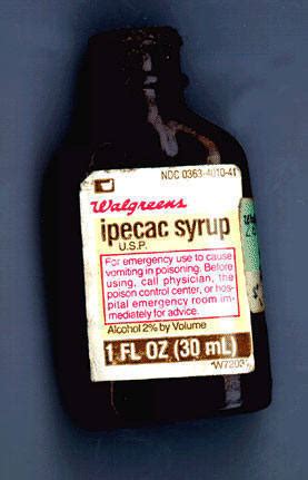 Ipecac Syrup. Yummy.