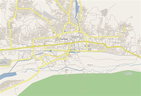 Ulaanbaatar Map