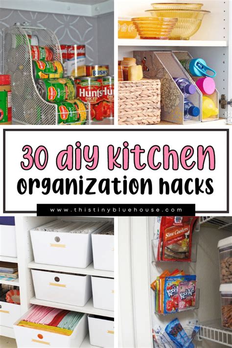 30+ Genius Kitchen Organization Hacks You Need In Your Life - This Tiny Blue House