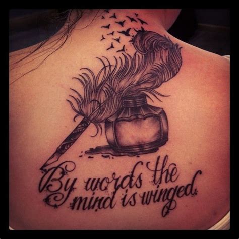 25 best Writer Tattoo images on Pinterest | Writer tattoo, Tattoo ideas and Quill tattoo