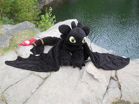 Toothless plush by HedaMiu on DeviantArt