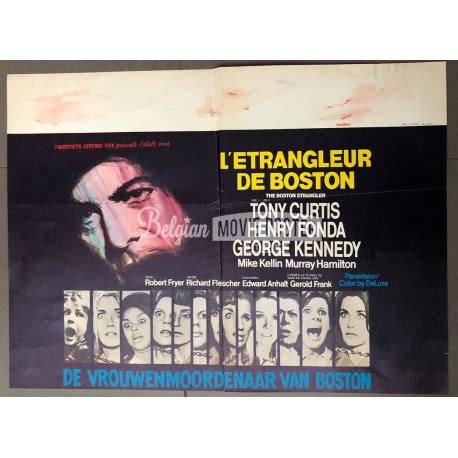 BOSTON STRANGLER - Belgian Movie Poster Store