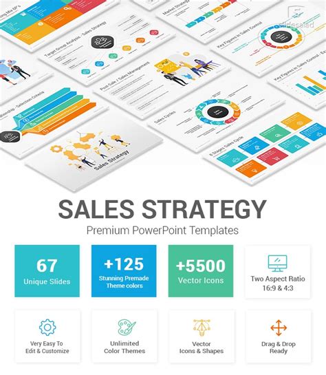 Sales Strategy PowerPoint Template - SlideSalad