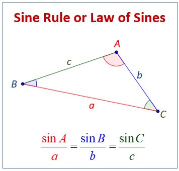 Sine Rule, Questions on Triangles (examples, solutions, worksheets, videos, activities)