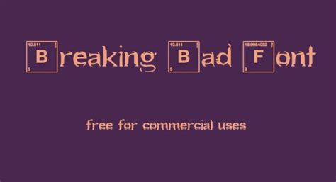 Breaking Bad Font Download | The Fonts Magazine