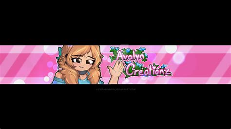 Avalyn YouTube Banner by EviraSummon on DeviantArt