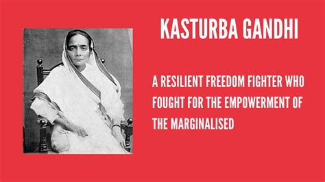 Kasturba Gandhi: The Lesser Known Freedom Fighter | #IndianWomenInHistory