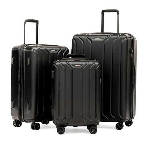 NONSTOP - NONSTOP Luggage Expandable Spinner Wheels Hard Side Shell Travel Lightweight Suitcase ...