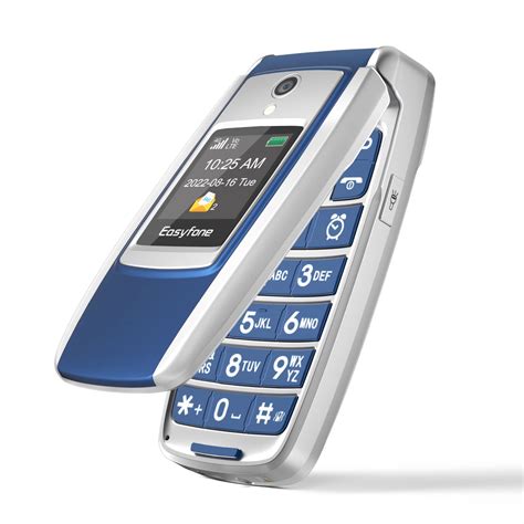 Buy Easyfone T300 4G LTE Senior Flip Cell Phone, Easy-to-Use Flip Mobile Phone for Elderly with ...