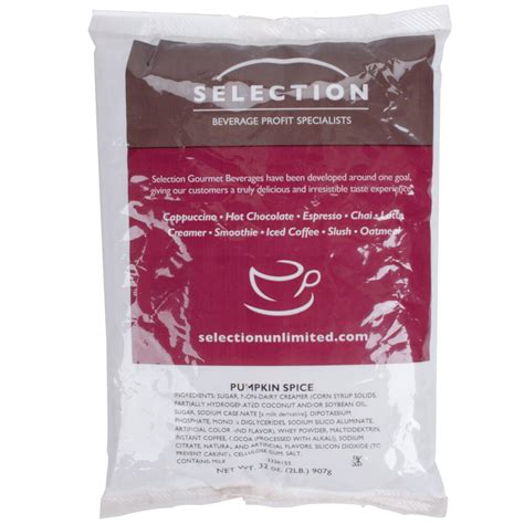 Pumpkin Spice Powdered Cappuccino Mix - 2 lb. Bag