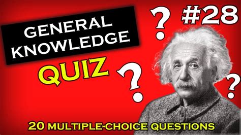 Impossible To Get 20/20 On This Quiz!? - General Knowledge Quiz 28 - 20 Trivia Questions - YouTube