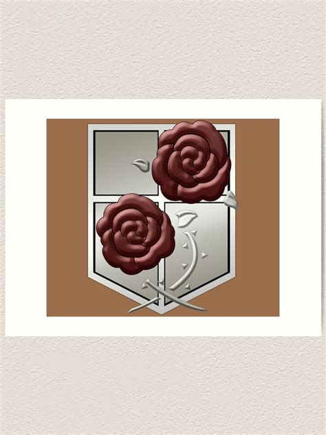 "Attack on Titan Garrison Regiment Logo , AOT Scout Regiment Logo" Art ...