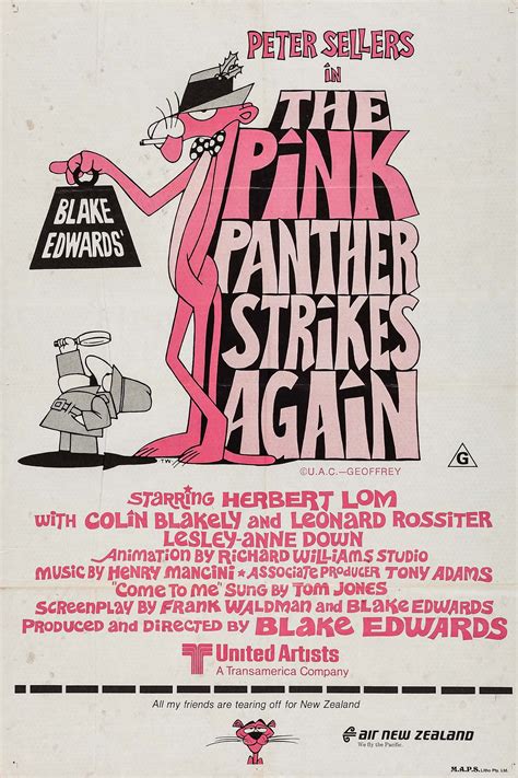 The Pink Panther Strikes Again (1976) - Posters — The Movie Database (TMDB)