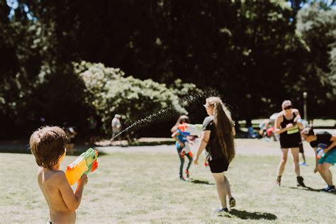 Seventh Annual Water Gun Fight - Portland Wedding Photographer | Kim Smith-Miller Photography