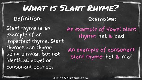 What is Rhyme Scheme?: Definition and Examples - The Art of Narrative