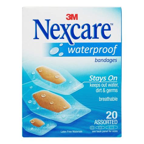 Buy 3M Nexcare Waterproof Bandages - Adhesive Bandages