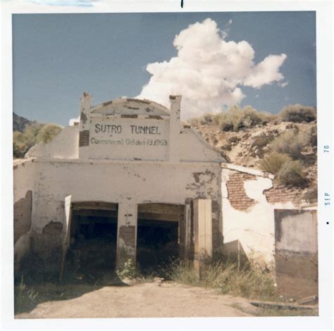 Sutro Tunnel, Nevada -1970 | Entrance to Sutro Tunnel at Sut… | Flickr