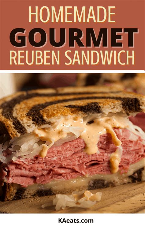 Homemade Gourmet Reuben Sandwich Recipe