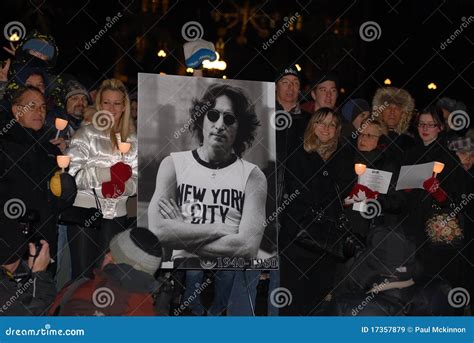 30th Anniversary of John Lennon S Death Editorial Stock Image - Image ...