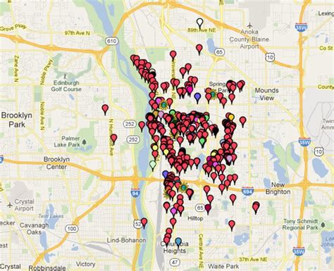 SEE: New 'Heat Map' of Reported Fridley Cancer Cases | Fridley, MN Patch