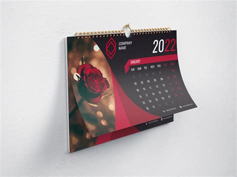 Desk Calendar Design on Behance